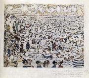 James Ensor The Baths of Ostend Germany oil painting artist